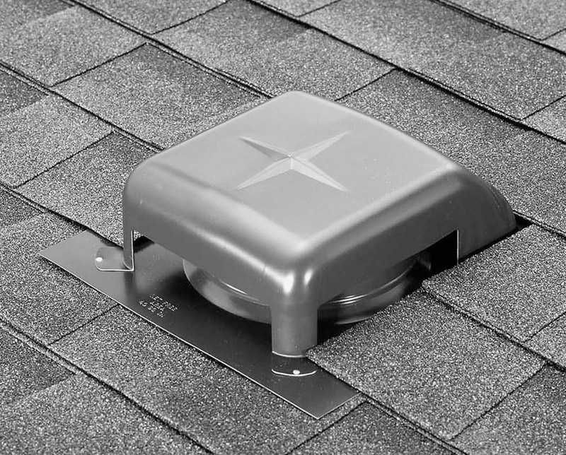 Air Vent 4.3 in. H X 14 in. W X 16.8 in. L X 7.5 in. D Metallic  Aluminum/Steel Roof Vent
