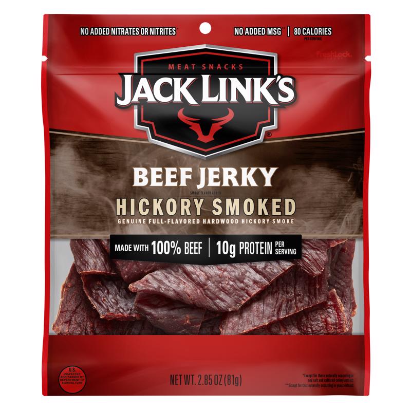 Jack Link's Hickory Smoked Beef Jerky 2.85 oz Pegged