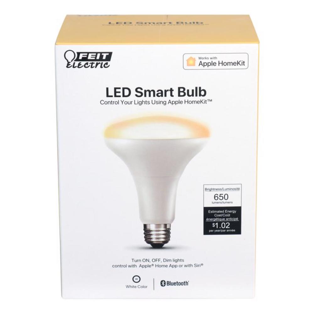 Feit Electric Feit Smart Home BR30 E26 (Medium) LED Bulb White 65 Watt Equivalence 1 pk