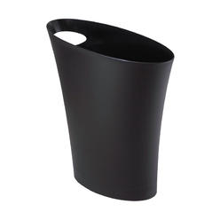 Umbra Skinny 2 gal Black Plastic Modern Wastebasket