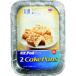 Hefty Ez Foil Z94944 Foil Rectangular Cake Pan  Aluminum - 13 x 9 x 2 in. - pack of 12
