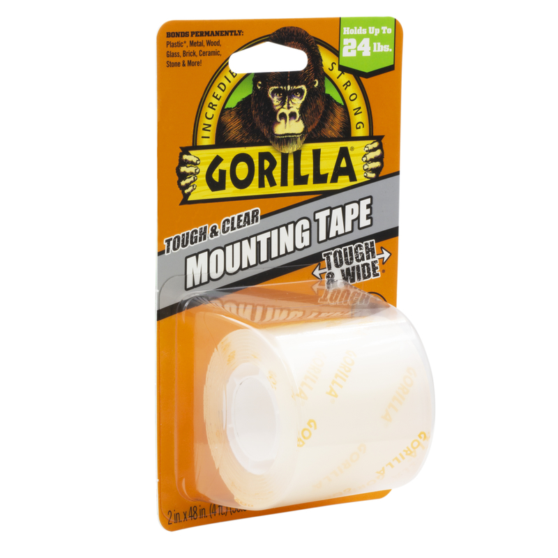 104671 Gorilla Tough & Clear Double Sided 2 in. W X 48 in. L