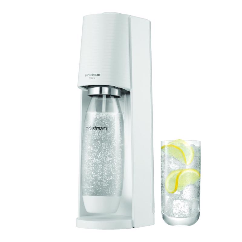1012811010 SodaStream Terra Machine Starter Kit White 1 L Soda Maker