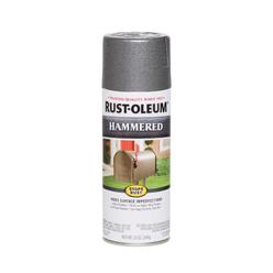Rust-Oleum Stops Rust Hammered Gray Spray Paint 12 oz