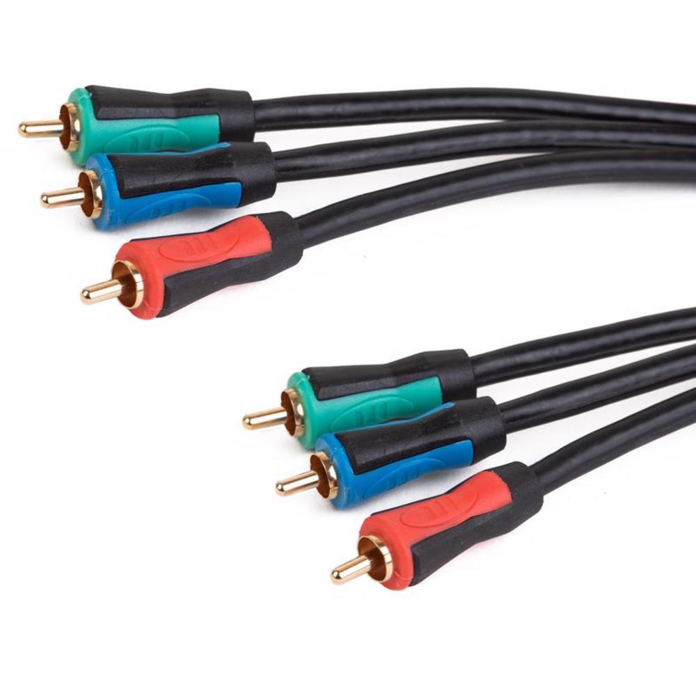 MONSTER JHIU Monster Just Hook It Up 12 ft. L Component Video Cable RCA