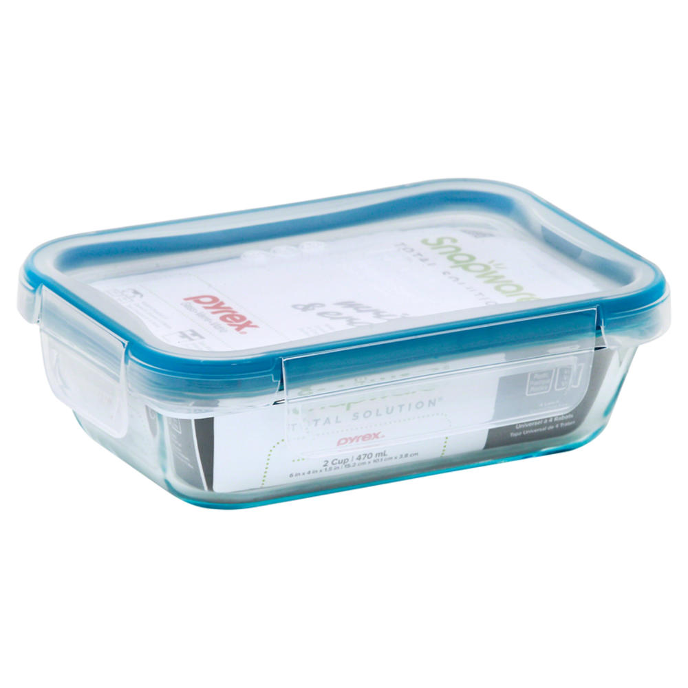Snapware Total Solution 2 cups Clear Food Storage Container 1 pk