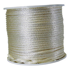 Wellington Koch 3/8 in. D X 500 ft. L White Solid Braided Nylon Rope