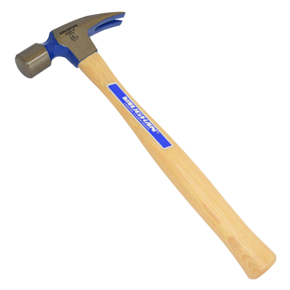 Vaughan Little Pro 10 oz Smooth Face Rip Claw Hammer 11 in. Hickory Handle