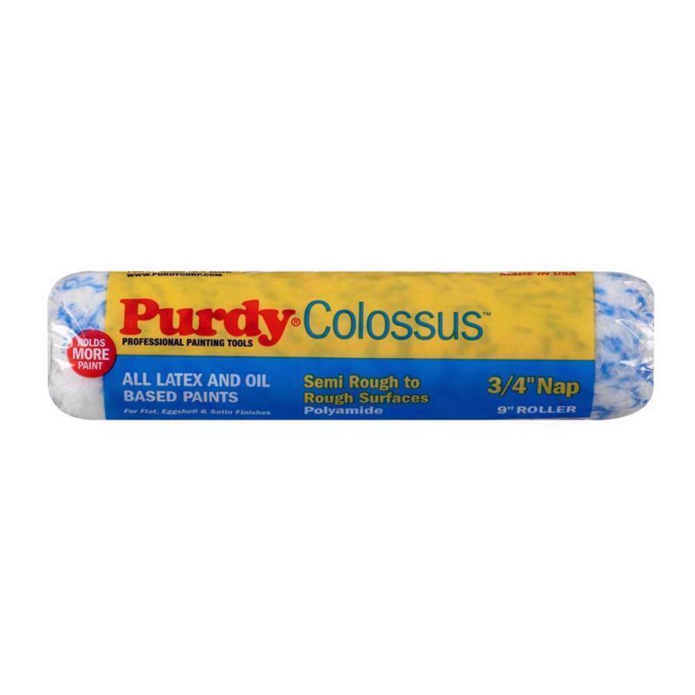 Purdy Colossus Polyamide Fabric 9 in. W X 3/4 in. Paint Roller Cover 1 pk