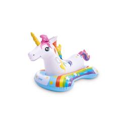 Intex Multicolored Vinyl Inflatable Unicorn Ride-on Pool Float