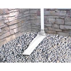 Frost King DE46WH Frost King's Automatic 46 In. White Downspout Extender DE46WH