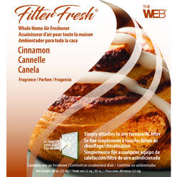 FILTER FRESH Web FilterFresh Cinnamon Scent Air Freshener 0.8 oz Gel