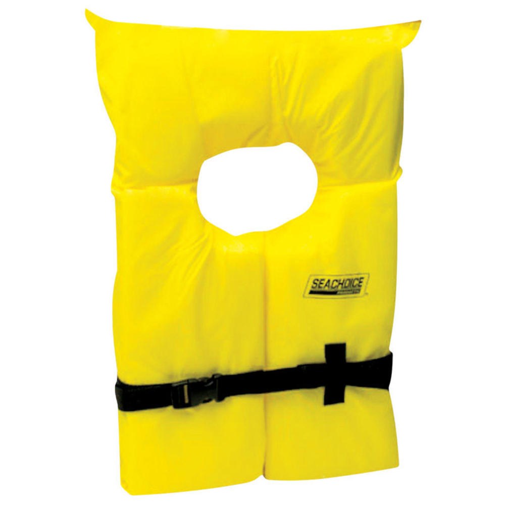 Seachoice Adult Yellow Life Jacket