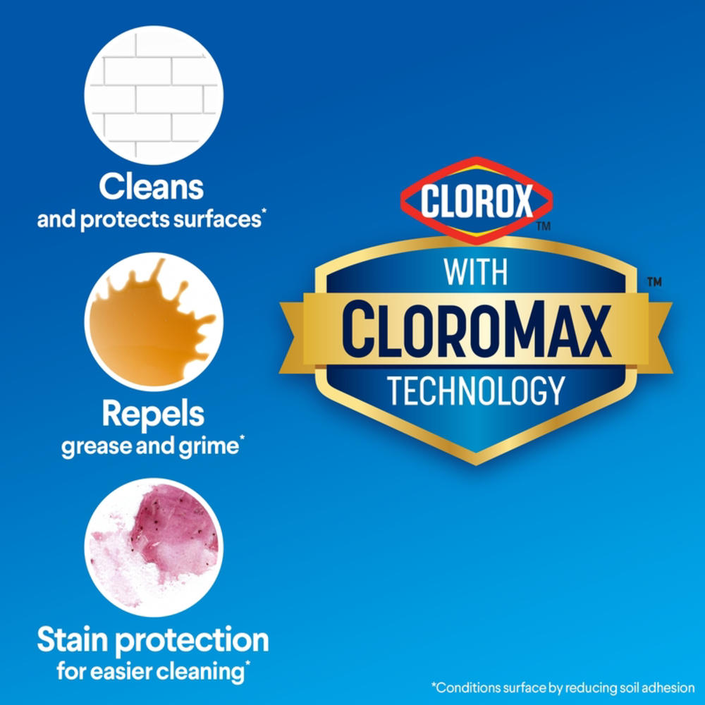 Clorox Splash-Less Clean Linen Scent Bleach 40 oz