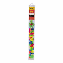 Plus-Plus LEGO plus-plus - construction building toy, open play tube - 70 piece - neon color mix