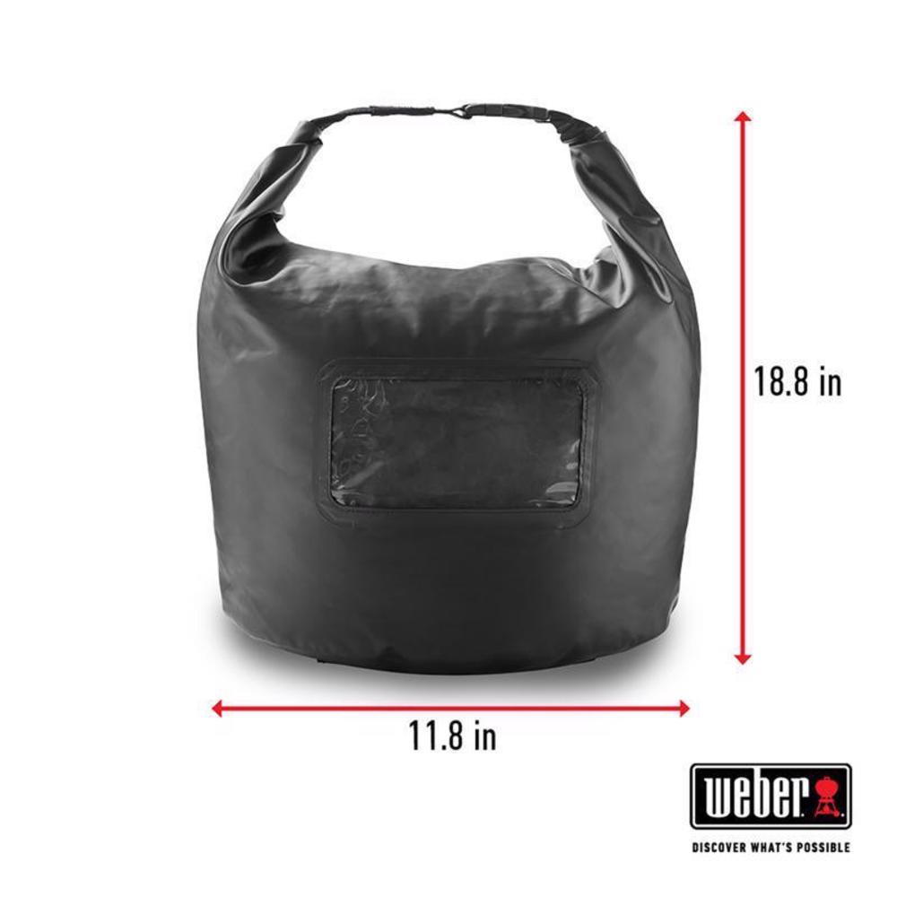 Weber Polyester Charcoal Storage Bag 18.8 in. L X 11.8 in. W For Weber