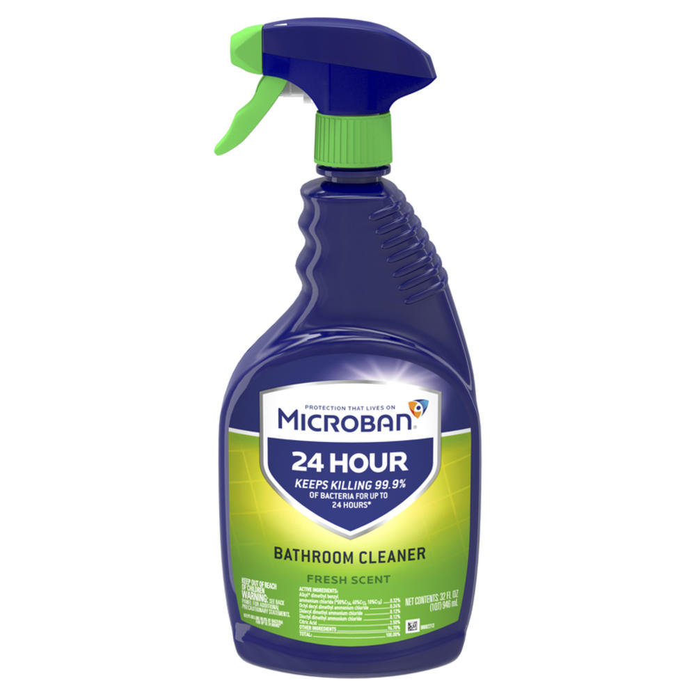 Microban Fresh Scent Bathroom Cleaner 32 oz 1 pk