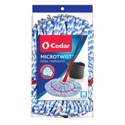 O'CEDAR O-Cedar MicroTwist 16 in. Wet Microfiber Mop Refill 1 pk