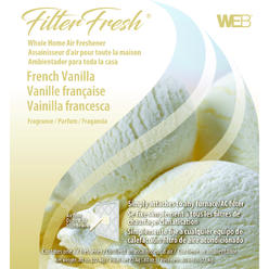 FILTER FRESH Web FilterFresh French Vanilla Scent Air Freshener 0.8 oz Gel