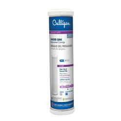 Culligan D-30A Culligan Filter Cartridge: 0.5 micron, 0.9 gpm, 9 3/4 in Overall Ht, 2 1/4 in Dia, Woven, Under-Sink  D-30A
