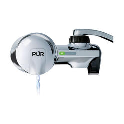 Pur Kaz Inc 214901 Horizontal Faucet Mount With 1 Basic Filter&#44; Chrome