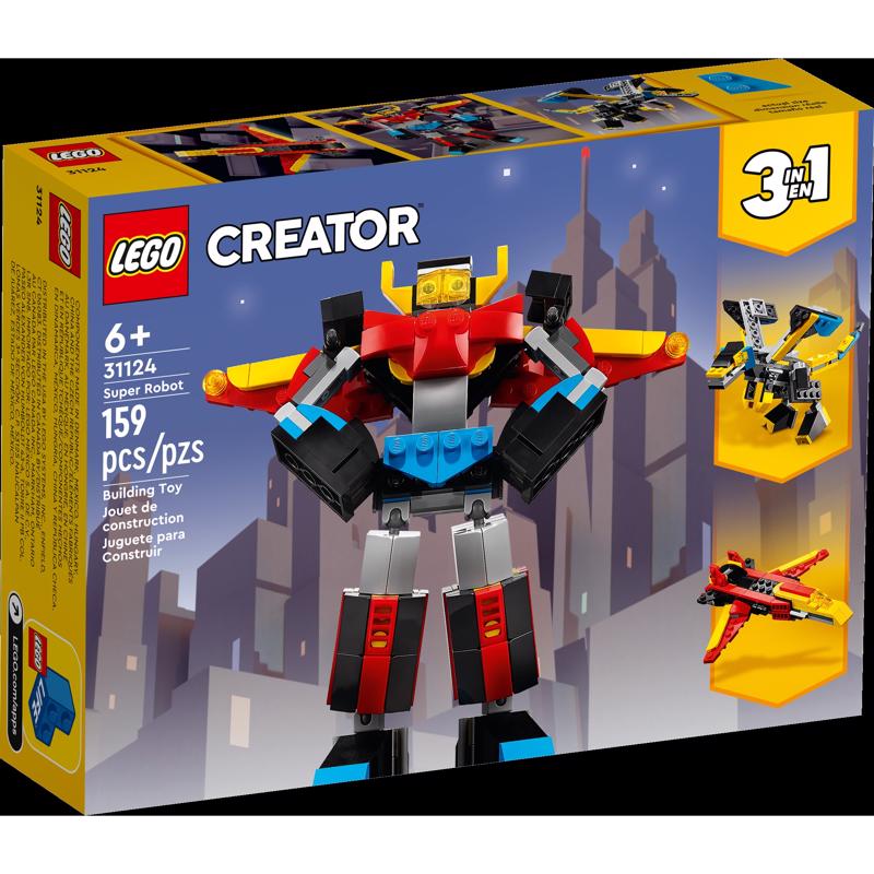LEGO Creator 31124 Super Robot Plastic Multicolored 159 pc