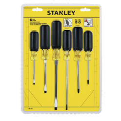 Stanley Assorted Screwdriver Set 6 pc