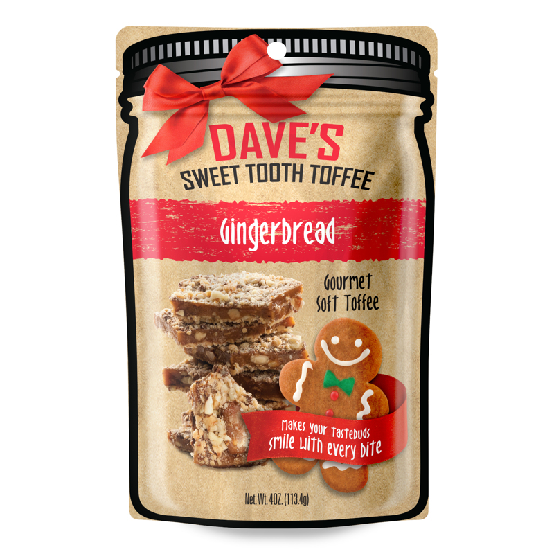 Dave's Sweet Tooth Gingerbread Toffee 4 oz