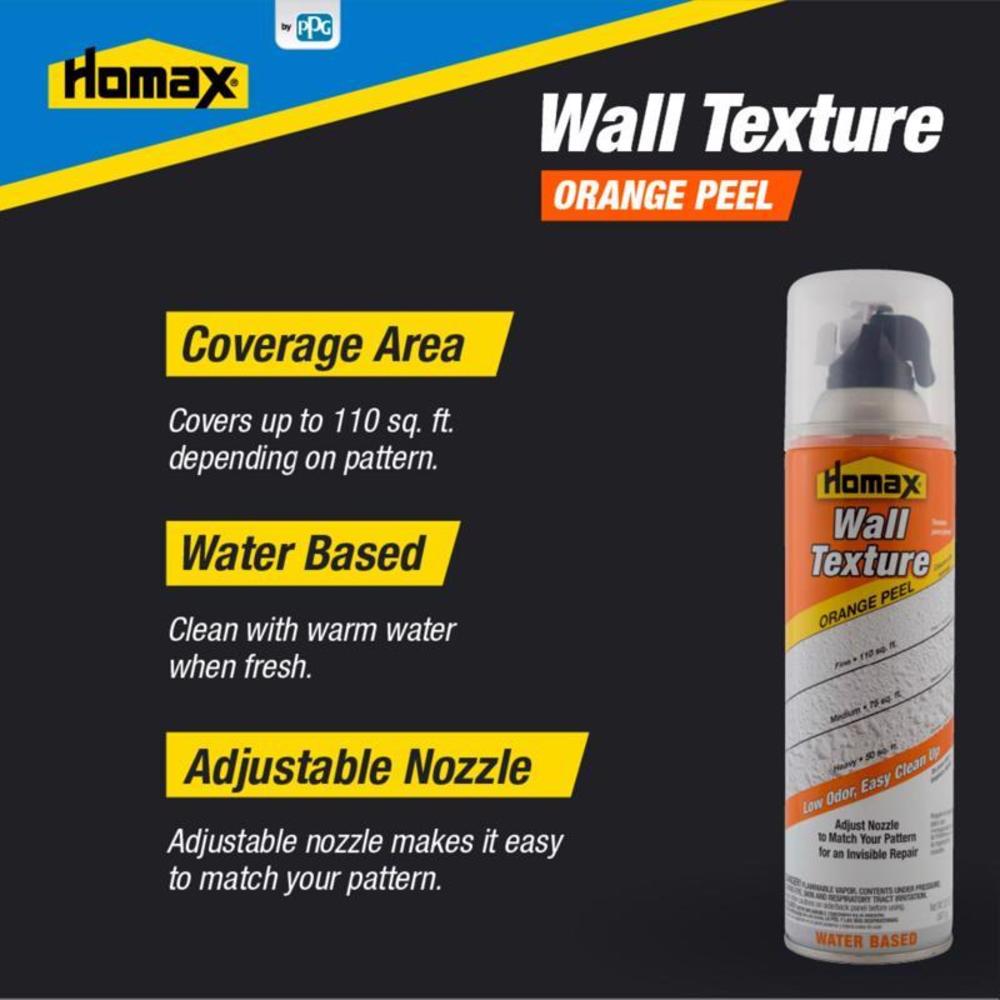 Homax White Water-Based Wall and Ceiling Texture Paint 10 oz