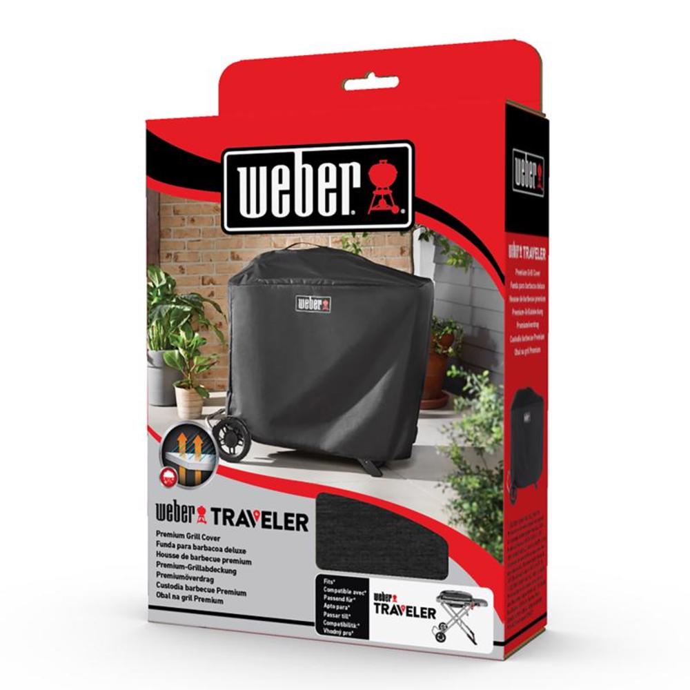 Weber Black Grill Cover For Weber Traveler