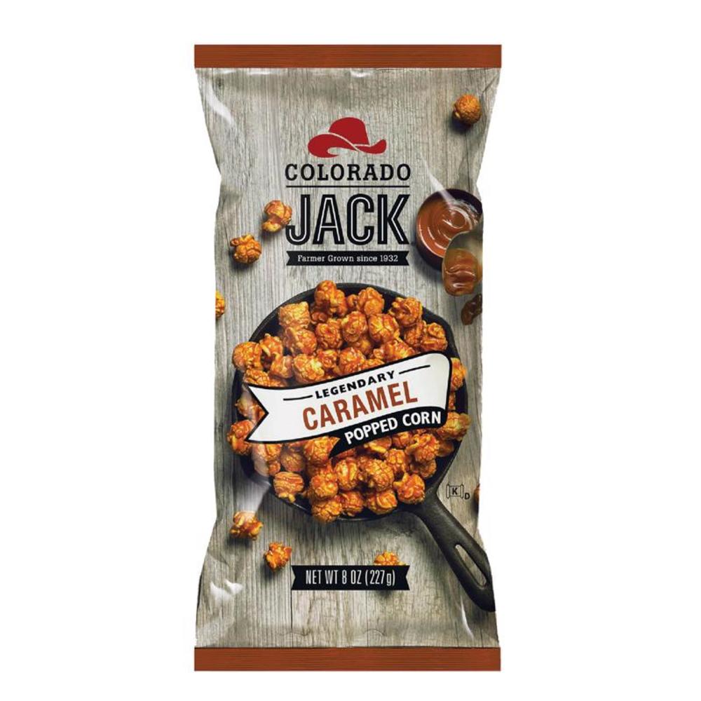Colorado Jack Legendary Caramel Gourmet Popcorn 8 oz Bagged