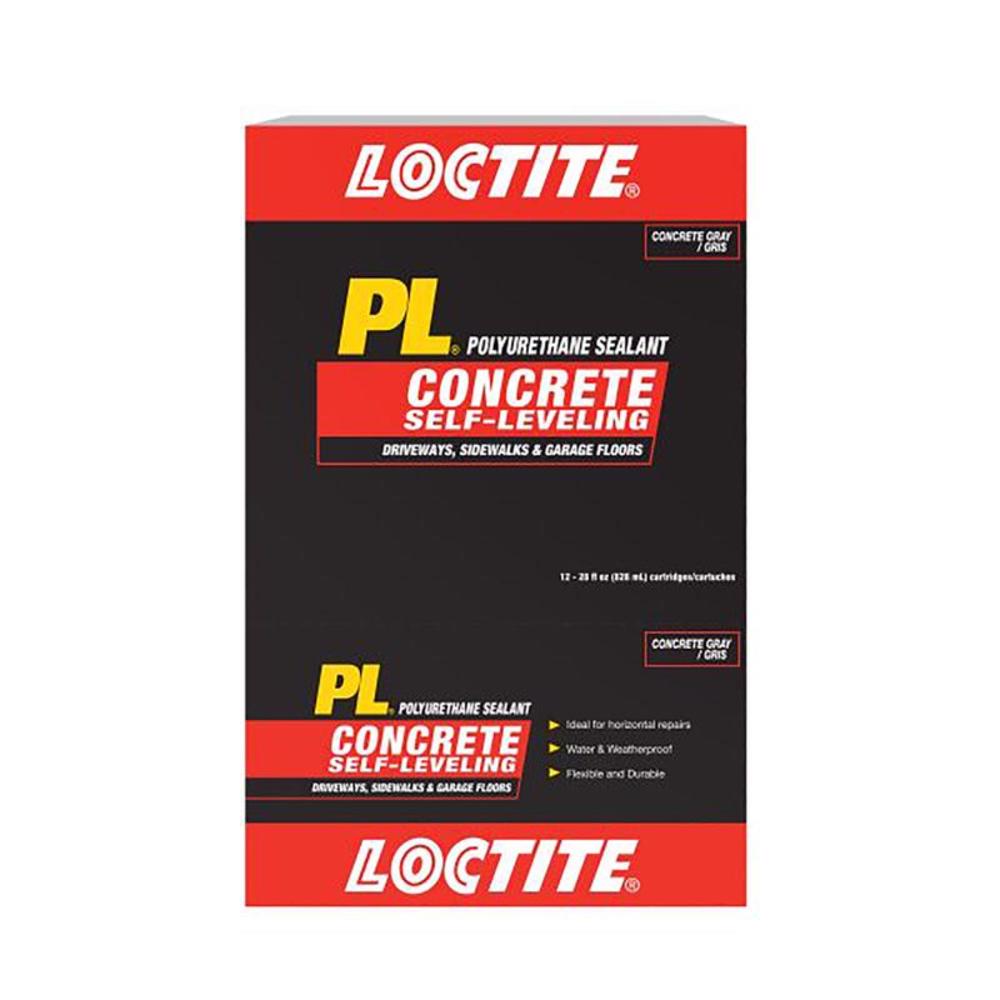 Loctite PL S20 Gray Polyurethane Concrete Filler and Sealant 28 oz