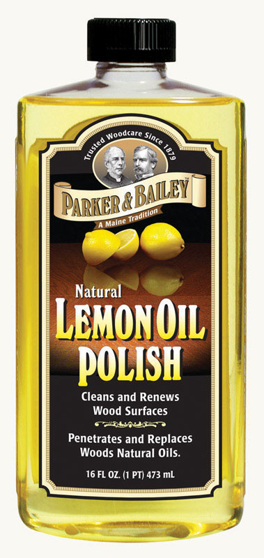 Parker & Bailey Lemon Scent Lemon Oil 16 oz Liquid