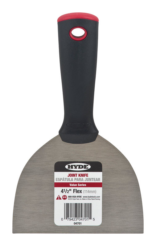 Hyde Tools Inc Hyde  Value Series  4-1/2 in. W Carbon Steel  Flexible  Scraper - Case Of: 5;