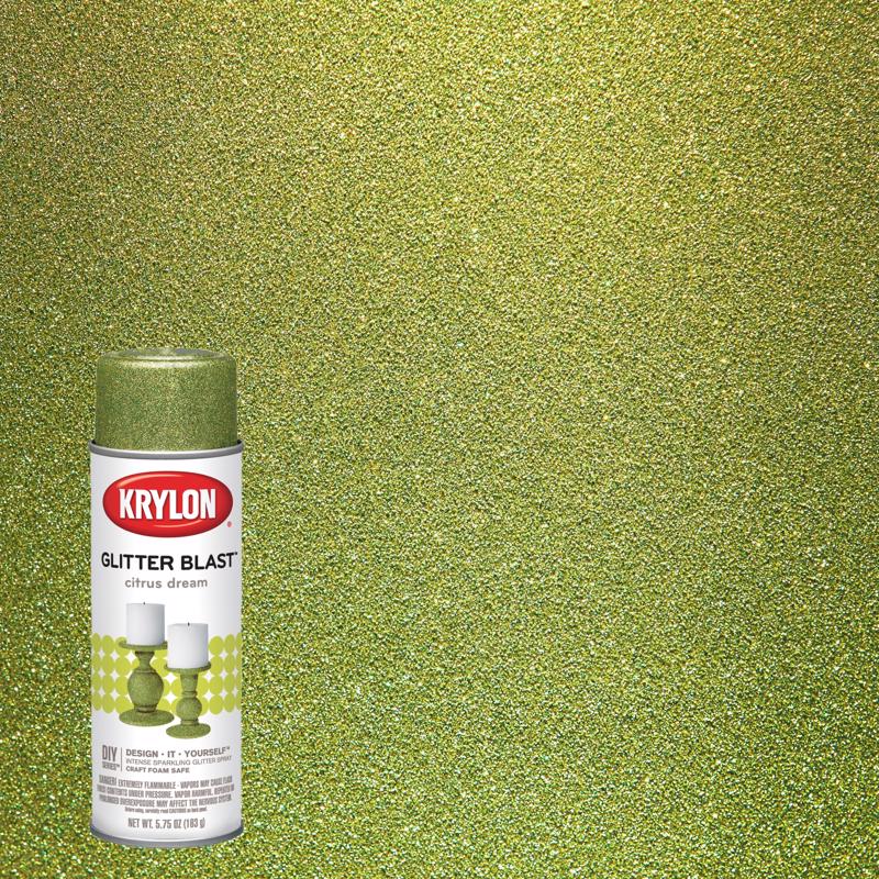 The SherwinWilliams Company Krylon Citrus Dream Glitter Blast Spray