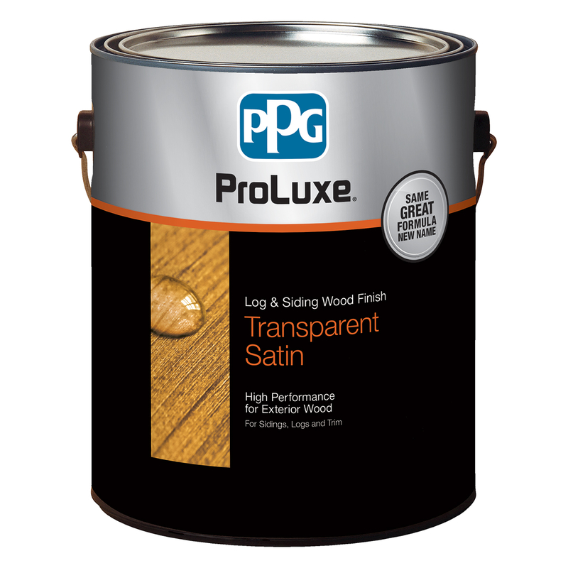 Ppg-flood Sikkens  ProLuxe Cetol Log and Siding  Transparent  Satin  Natural Oak  Acrylic/Alkyd/Urethane Blend - Case Of: 4;