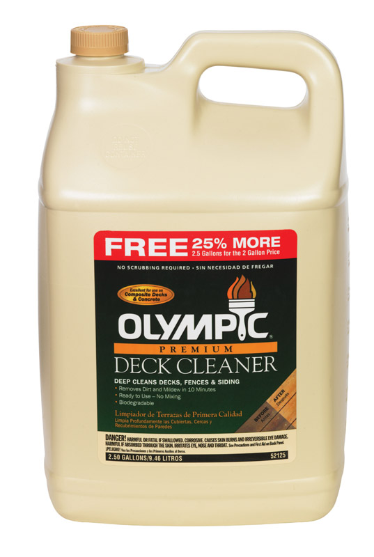 Olympic Deck Cleaner 2.5 gal