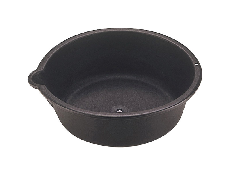 Shop Craft Plastic 6 qt Round Oil Drain and Recovery Pan