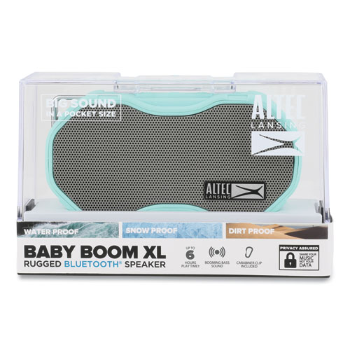 Altec Lansing Imw270 Mtg Baby Boom Xl Bluetooth Speaker Mint Green Total Quantity 1 Altec Lansing Imw270 Mtg Baby Boom Xl Bluetooth Speaker Mint Green Total Quantity 1