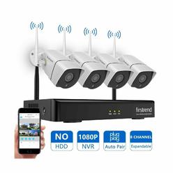 Newest Wireless Security Camera System Firstrend 8ch 1080p Wireless Nvr With