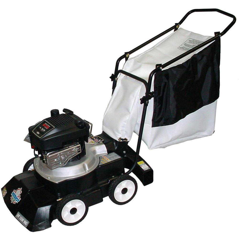 Patriot Products, Inc. Patriot Products CBV-2465B 24-Inch Briggs and Sratton Gas Powered Walk Behind 3-In-1 Chipper-Blower-Leaf Vacuum