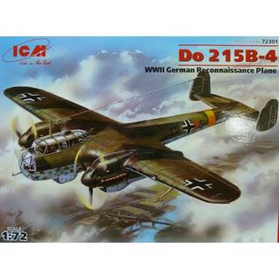 Icm Do 215b 4 Wwii German Reconnnaissance Aircraft 1 72 Scale Model Plane