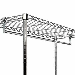 honey gar garment rolling rack duty chrome heavy zoom