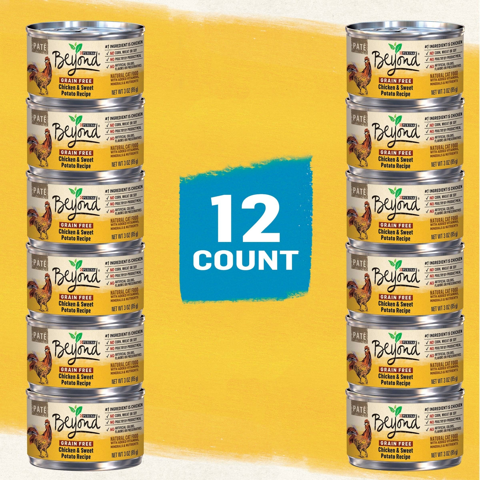 Purina Beyond Grain Free Natural Pate Wet Cat Food Grain Free