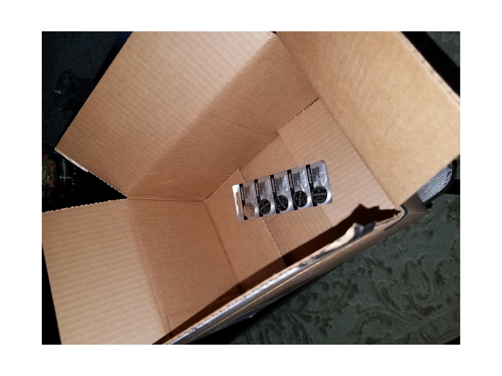 59803 Energizer 2032 Battery Cr2032 Lithium 3v 1 Pack Of 5