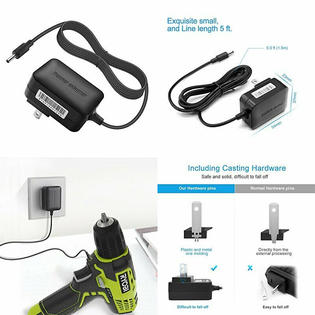 Brand Bensn Bensn 8v Dc Power Supply Adapter Charger Cord For Ryobi Hp108l Lithium Ion