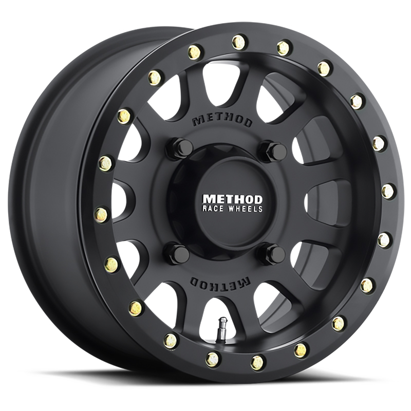 Method Race Wheels mr401 utv beadlock 15x7 4x136 13et 106mm matte black wheel