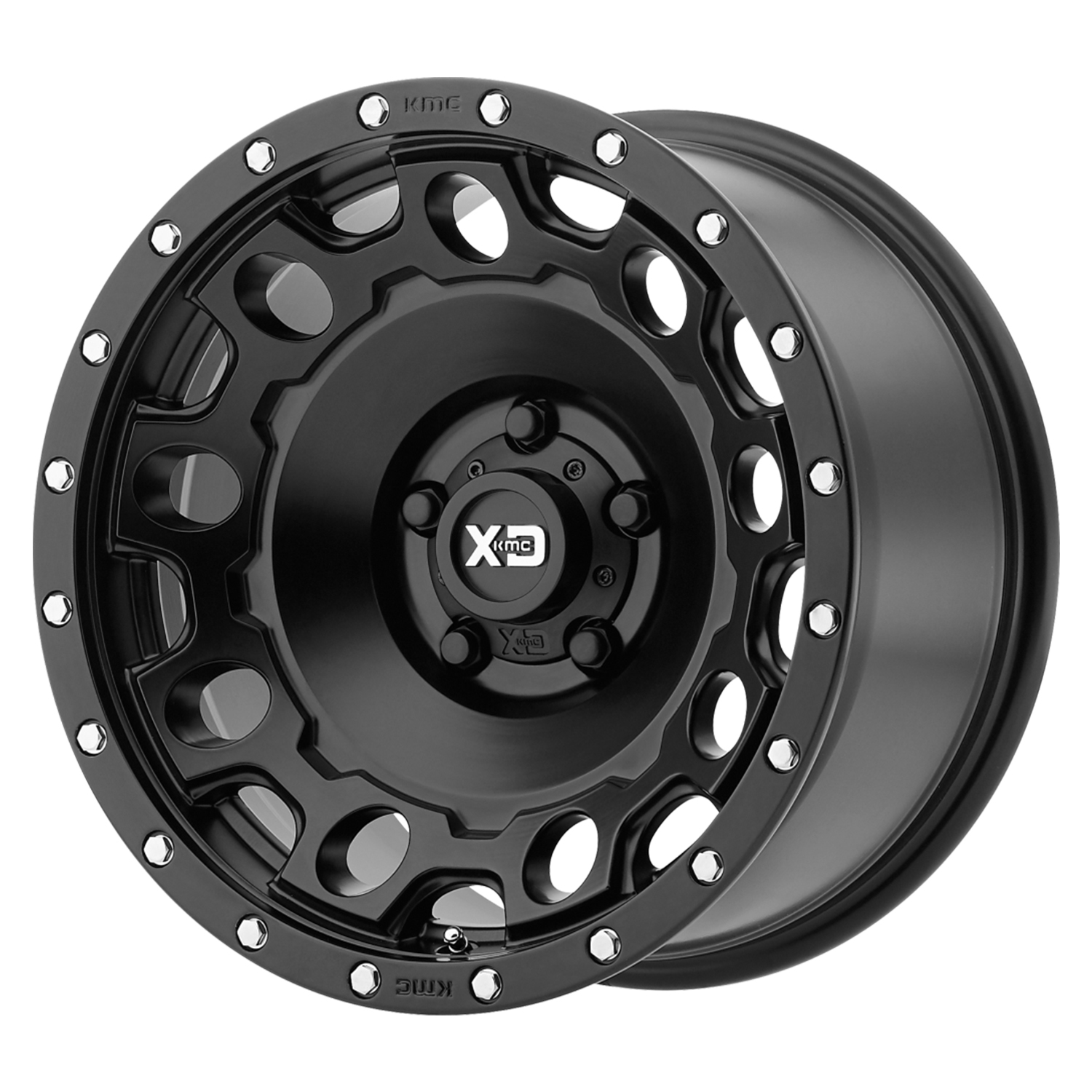 Xd Series Holeshot 17x8.5 5x127 34et Satin Black wheel