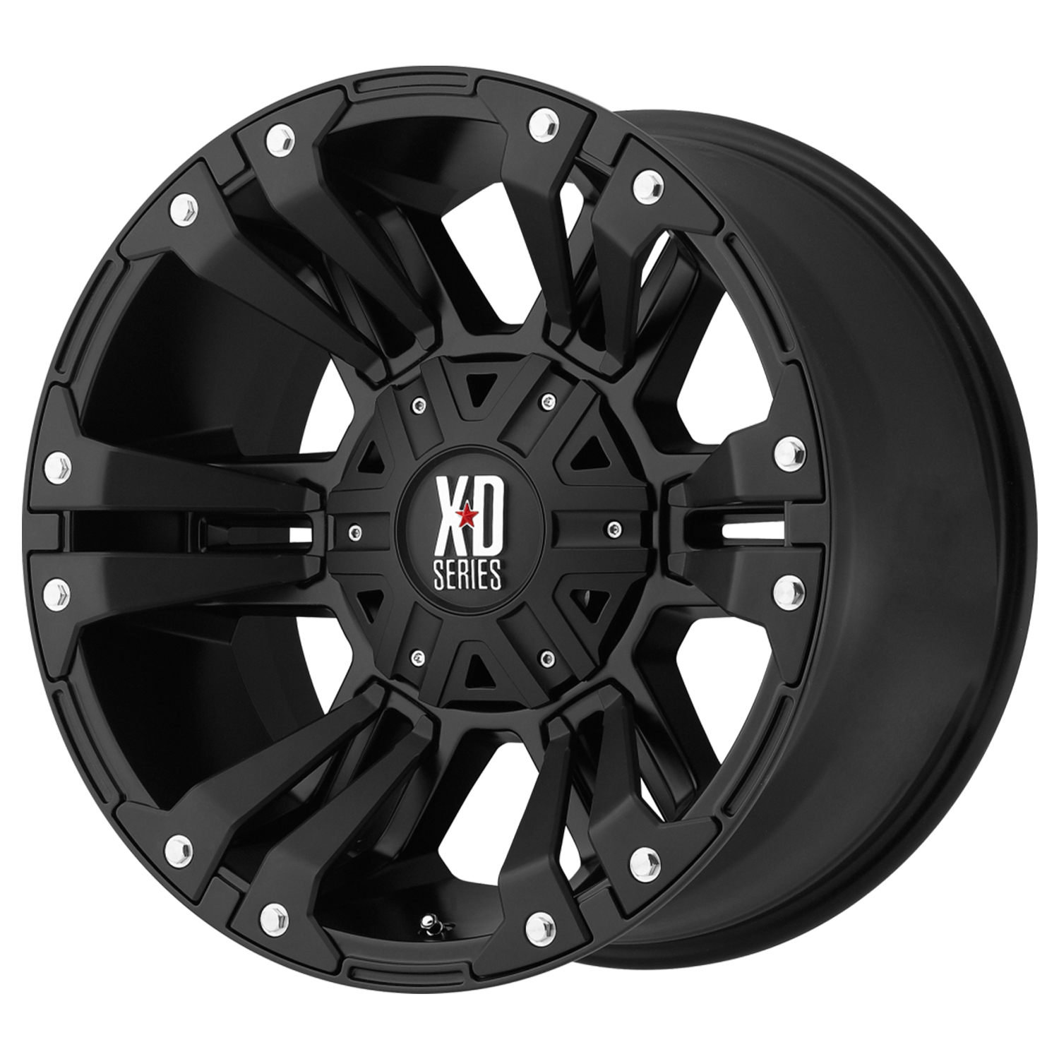 Xd Series Monster 2 20x10 5x139.7/5x150 -24et Matte Black wheel