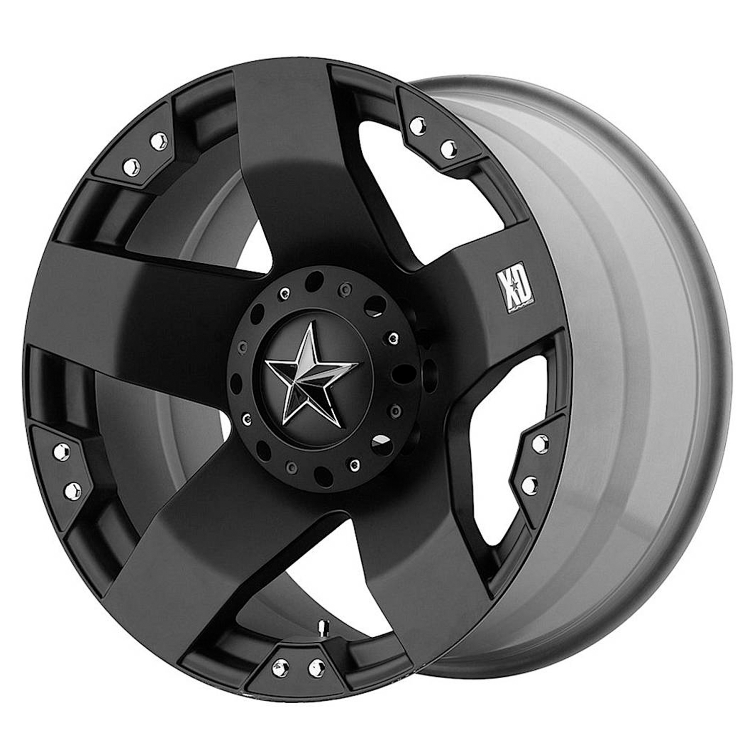 Xd Series Rockstar 17x8 6x135/6x139.7 10et Matte Black wheel